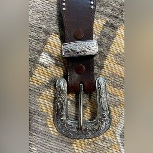 Leather Belt Nocona Belt Co